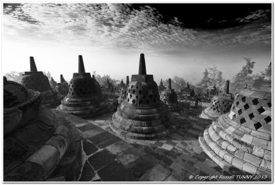Borobudur Foggy View