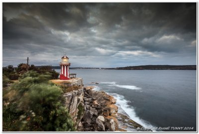 Windy Hornby Lighthouse