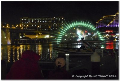 Darling Harbour Light Show