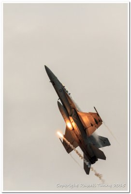 F-18 Super Hornet Flare Ejection