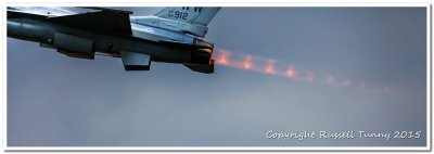 USAF F-16C Fighting Falcon Afterburner