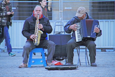 Dutch street musicians