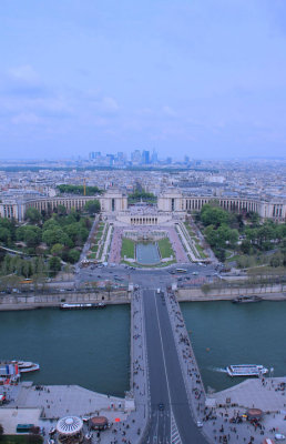 View from Eiffel Tower