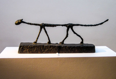 Sculpture de Giacometti - Muse Miro, St-Paul-de Vence