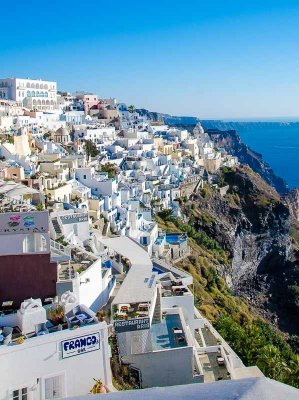 Village de Fira (Santorin)