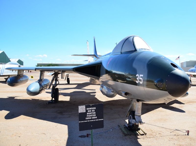 Hawker Hunter at PIMA