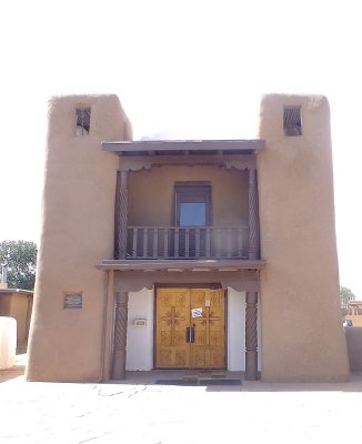 The San Geronimo Mission Church at Taos Pueblo