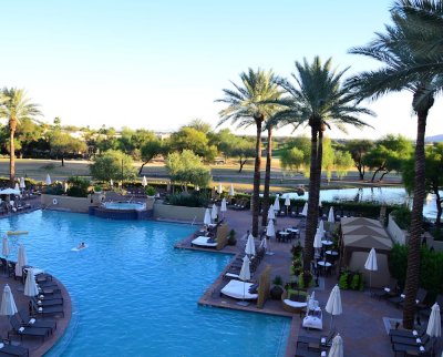 View from the room, Fairmont Princess, Scottsdale