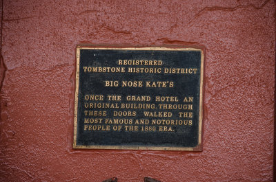  Big Nose Kate's saloon