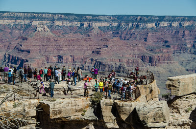 Grand Canyon visitors