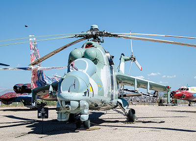 MIL Mi-24D Hind Attack Helicopter