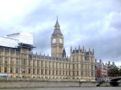 Big Ben from the river boat