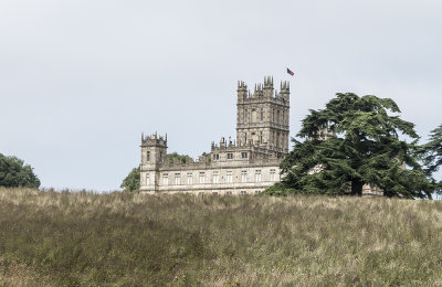 Highclere (Downton Abbey) from the rear
