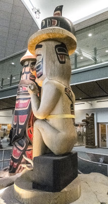 Totem Pole at Vancouver Airport 2 