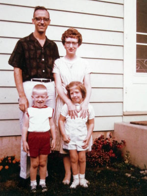 Davis family March 1964
