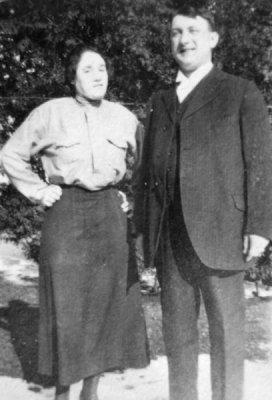 Clarence Pfautz and his wife Evelyn 