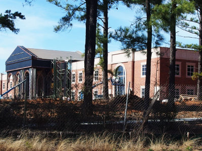 Middle School under construction