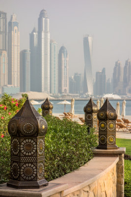 Towards Jumeirah, from The Fairmont Palm Hotel