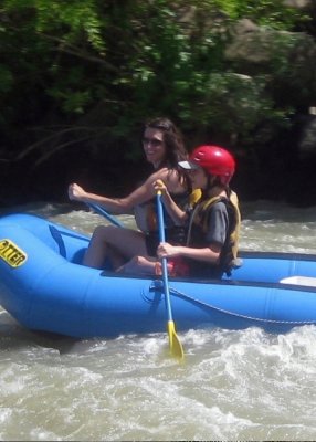 Debbie and Alex Kingsley on Cache Creek 