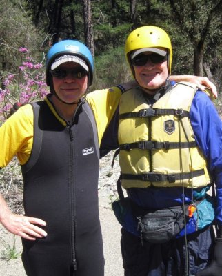 David Whetzell and Bart Bartholomew on a Run of the Upper Sacramento