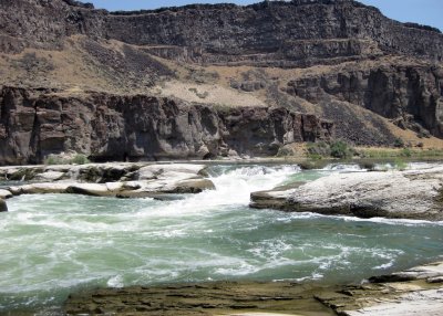 The Snake River Just Above Pillar Falls