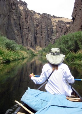 Lisa Maxwell on Salmon Falls Creek