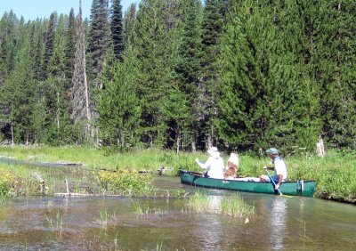 Lisa and Larry on Idaho's Buffalo River