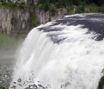 Upper Mesa Falls in Idaho
