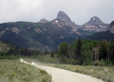The Tetons Viewed from the West