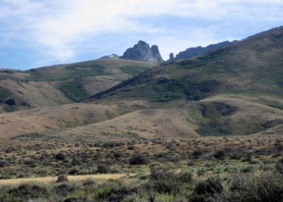 Just Above the Ridge is the Northernmost of Nevada's Ruby Mountains