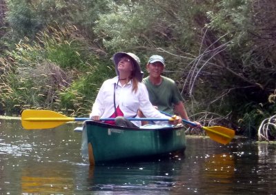 Lisa and Larry on Salmon Falls Creek