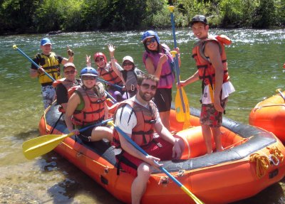 Andrey Rytikoff and Crew on the American River