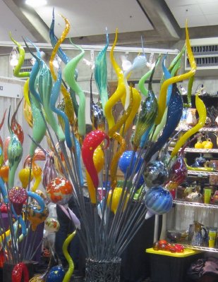 This Colorful Array of Blown Glass Grabbed Attention