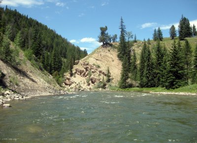 Floating the Gros Ventre River
