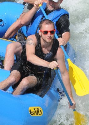 Thomas Daly on the American River Gorge