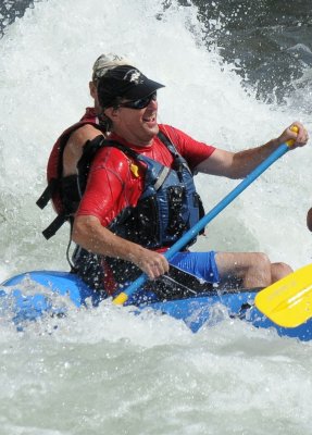 John Daly on the American River Gorge 