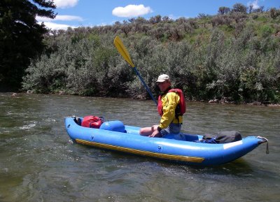 Larry on the Gros Ventre