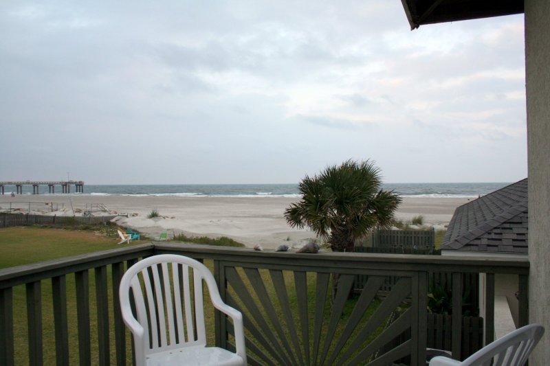 View from our rental home