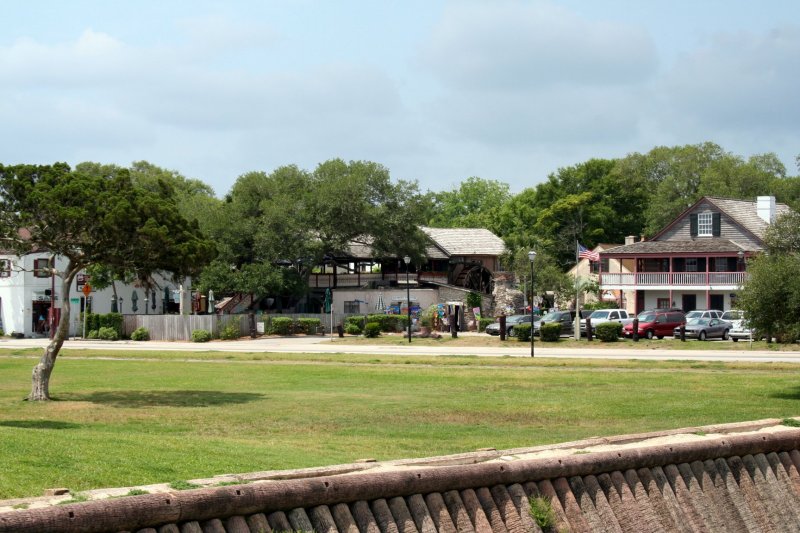 View from Castillo San Marcos fort