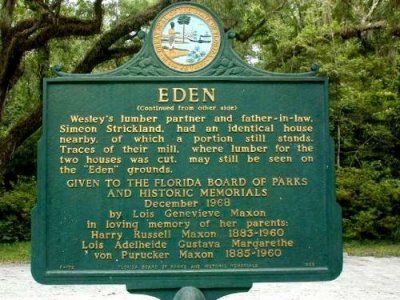 Eden Gardens State Park/History