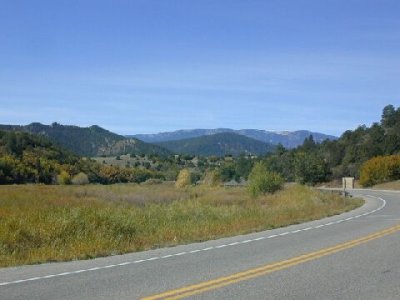 On the way to Taos Canyon NM