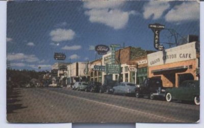 Flagstaff1950s Postcard