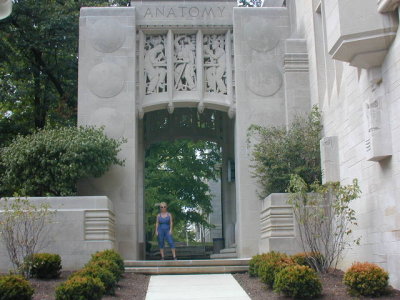 Limestone Arch at I.U.