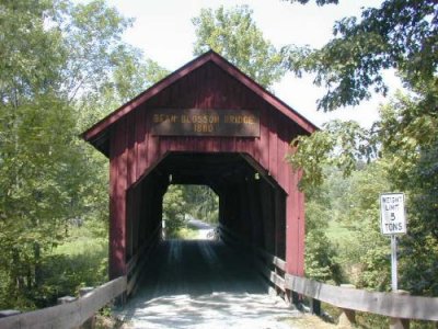 Covered Bridge at Bean Blossom IN
