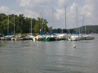 The Marina at the Unknown lake in IN