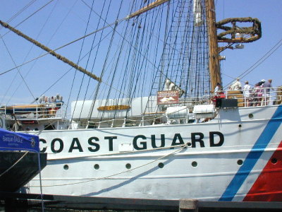 Coast Guard Ship in Savannah