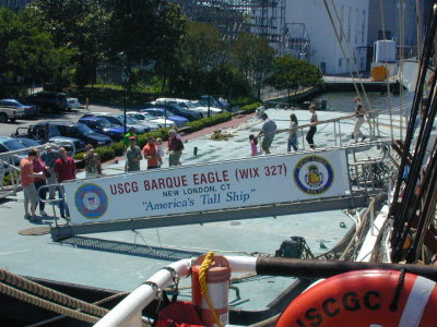 Coast Guard Ship in Savannah
