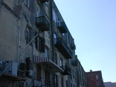 Building off of River Street