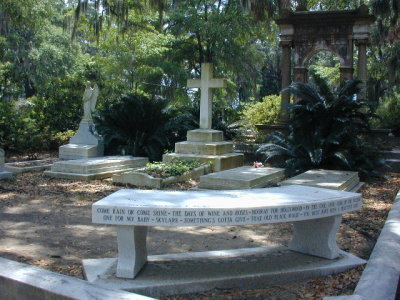 Johnny Mercer's Memorial bench