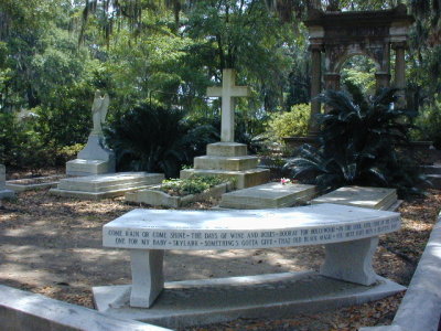 Johnny Mercer's Memorial bench